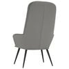 vidaXL Relaxing Chair Light Grey Velvet