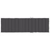 vidaXL Sun Lounger Cushion Melange Anthracite 200x60x4 cm Fabric