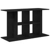 vidaXL Aquarium Stand Black Oak 100x40x60 cm Engineered Wood
