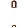vidaXL Bird Feeder Weathering Steel Rusty