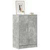 vidaXL Shoe Cabinet Concrete Grey 60x35x92 cm Engineered Wood