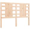 vidaXL Bed Frame without Mattress Double Solid Wood Pine