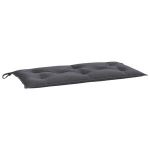 vidaXL Garden Bench Cushion Anthracite 100x50x7 cm Oxford Fabric