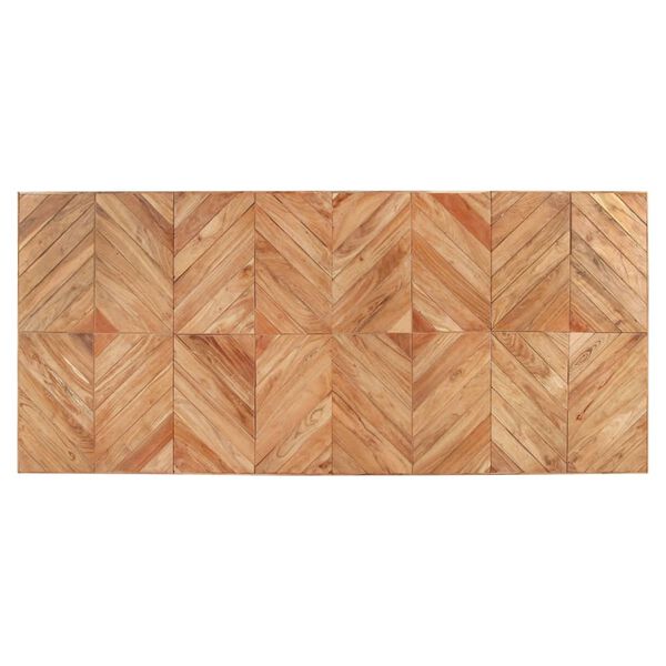vidaXL Dining Table 200x90x76 cm Solid Acacia and Mango Wood