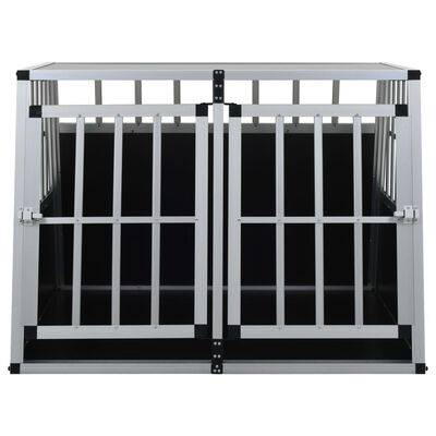 vidaXL Dog Cage with Double Door 94x88x69 cm