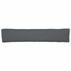 vidaXL Pallet Cushion Anthracite 200 x 40 x 8 cm Oxford Fbric