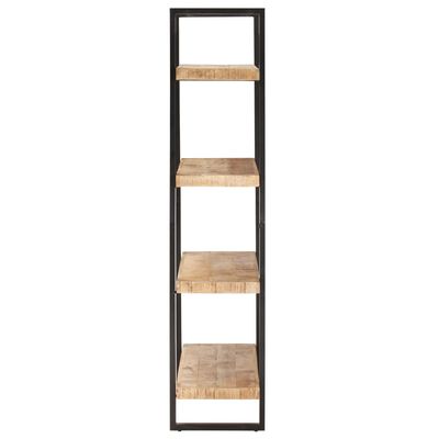 vidaXL 4-Tier Bookcase 120x40x180 cm Rough Mango Wood