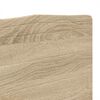 vidaXL Headboard Sonoma Oak 150 cm Engineered wood