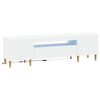 vidaXL LED TV Cabinet White Engineered Wood