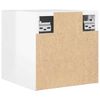 vidaXL Wall Mounted TV Cabinets 4 pcs High Gloss White 30.5x30x30 cm