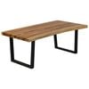 vidaXL Coffee Table Solid Suar Wood 102x56x41 cm
