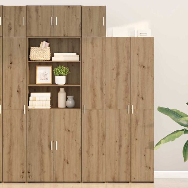 vidaXL Wall-Mounted Cabinet Artisan Oak 30 x 42.5 x 39.5 cm