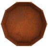 vidaXL Planter Rusty 120 x 120 x 50 cm Weathering Steel