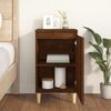 vidaXL Bedside Cabinet Brown Oak 40x35x70 cm Engineered Wood