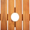 vidaXL 5 Piece Garden Dining Set with Cushions Solid Acacia Wood
