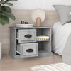 vidaXL Bedside Cabinet Concrete Grey 60x35.5x45 cm