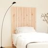 vidaXL Wall Headboard 95.5x3x110 cm Solid Wood Pine