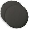 vidaXL Cushion Cover 2 pcs HEERLEN Dark Grey &Oslash; 40 cm