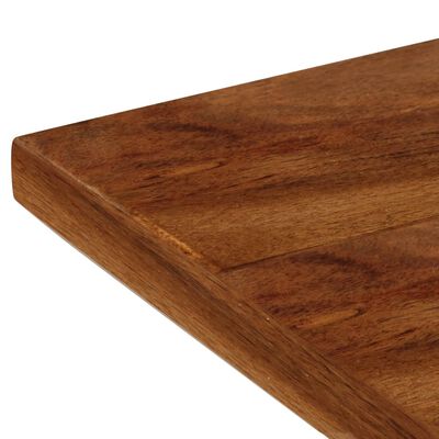 vidaXL Dining Bench Solid Acacia Wood and Steel 160x40x45 cm