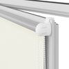 vidaXL Roller blind blackout 164.4x230 cm Fabric Width 160 cm off white