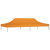 vidaXL Party Tent Roof 6x3 m Orange 270 g/m²