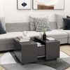 vidaXL Coffee Table Grey 60x60x38 cm Engineered Wood