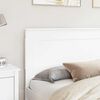 vidaXL Headboard with Headboard White 180 cm Engineered Wood