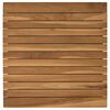vidaXL Table Top 50 x 50 x 3.5 cm Square Solid Teak Wood Natural