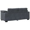 vidaXL Loveseat Sofa Dark Grey 180x77x82 cm Velvet