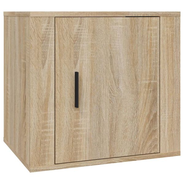 vidaXL Bedside Cabinet Sonoma Oak 50x39x47 cm
