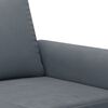 vidaXL 4 Piece Sofa Set with Cushions Dark Grey Velvet