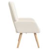 vidaXL Armchair Cream 62 x 67 x 95.5 cm Sherpa Fabric