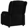 vidaXL Stand up Massage Recliner Chair Black Faux Leather