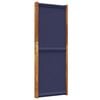 vidaXL 3-Panel Room Divider Dark Blue 210x180 cm
