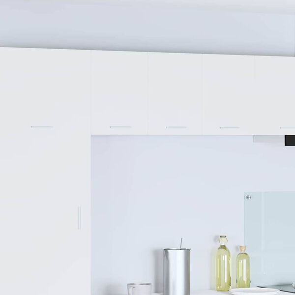 vidaXL Hanging Cabinet with Door White 30 x 31 x 40 cm Engineered Wood