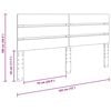 vidaXL Headboard Sonoma Oak 180 cm Engineered Wood