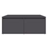 vidaXL Coffee Table Grey 80x80x31 cm Engineered Wood