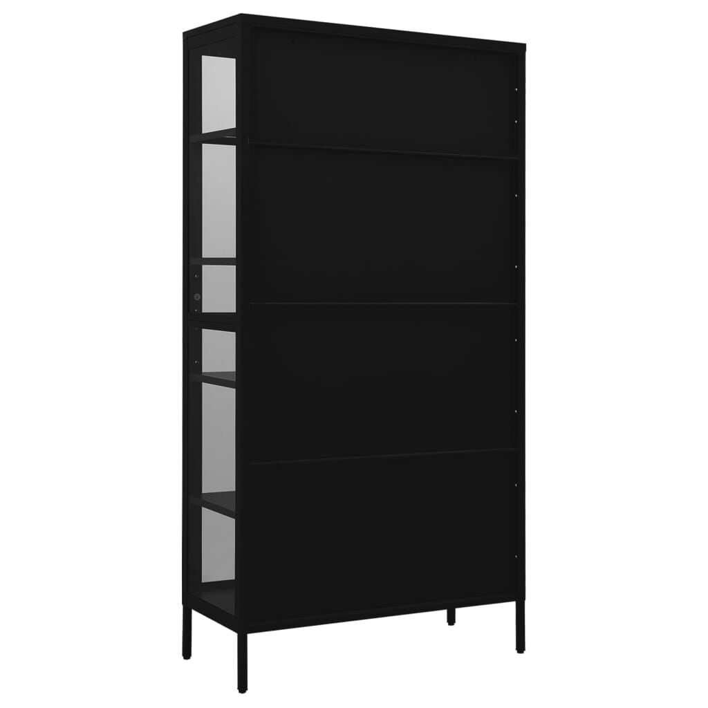 VidaXL Industrial Office Cabinet - Steel Storage Solution With Locker