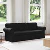 vidaXL Sofa 180cm Black Metal