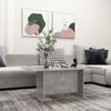 vidaXL Coffee Table Concrete Grey 103.5x60x40 cm Engineered Wood