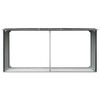vidaXL Garden Log Storage Shed Galvanised Steel 330x92x153 cm Anthracite