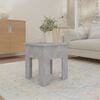 vidaXL Coffee Table Concrete Grey 40x40x42 cm Engineered Wood