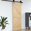 vidaXL Door NARVIK Natural 70 x 210 cm Solid Pine Wood