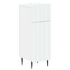vidaXL Bathroom Storage Cainet ZWOLLE White 30 x 31 x 79.5 cm