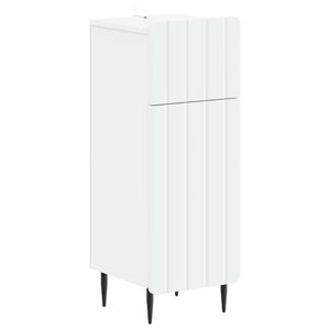 vidaXL Bathroom Storage Cainet ZWOLLE White 30 x 31 x 79.5 cm