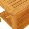 vidaXL Side Table Brown 70 x 40 x 45 cm Solid Acacia Wood