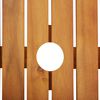 vidaXL 5 Piece Outdoor Dining Set with Cushions Solid Wood Acacia