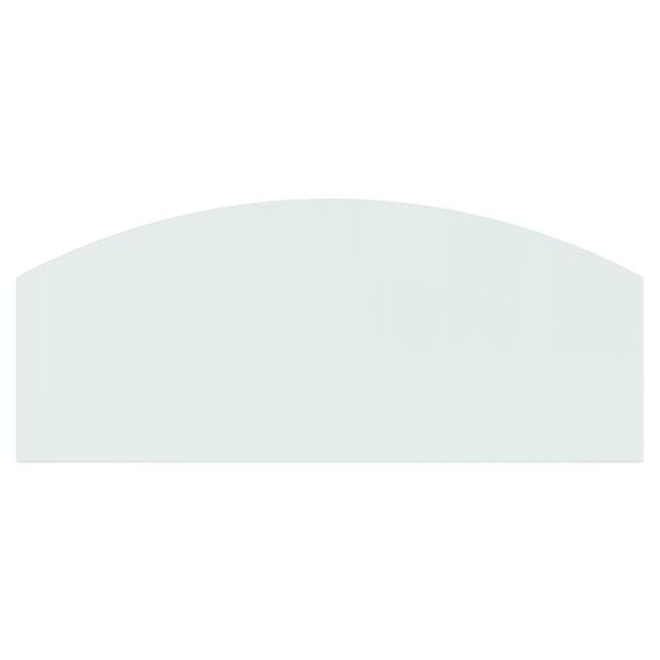 vidaXL Fireplace Glass Plate 120x50 cm