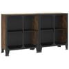 vidaXL Storage Cabinets 2 pcs Rustic Brown 72x36x82 cm Metal and MDF