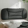 vidaXL Headboard Cushion "Hvar" Dark Grey 107 cm King Single Fabric